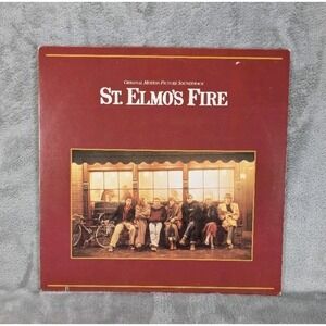 St. Elmo's Fire Motion Picture Soundtrack LP Vinyl Record 1985 Atlantic